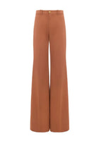 Chloé Women's Flared Pants Brown