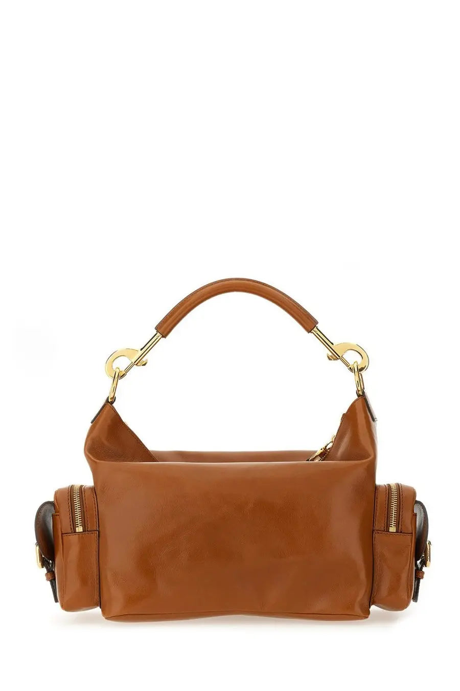 Chloé Women's Leather Camera Bag Beige, view 4