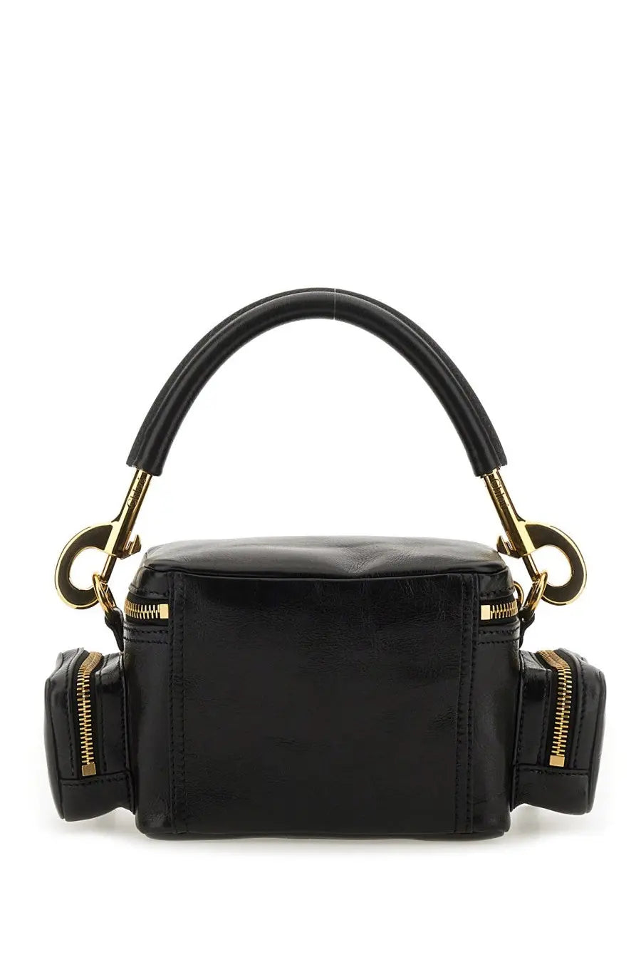 Chloé Women's Leather Camera Bag Black, view 2