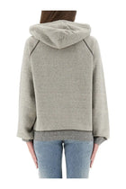 Chloé Women's Oversized Hoodie Grey, view 3