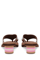 Chloé Women's Sandals with Wedge Swimming Cool Brown, view 4