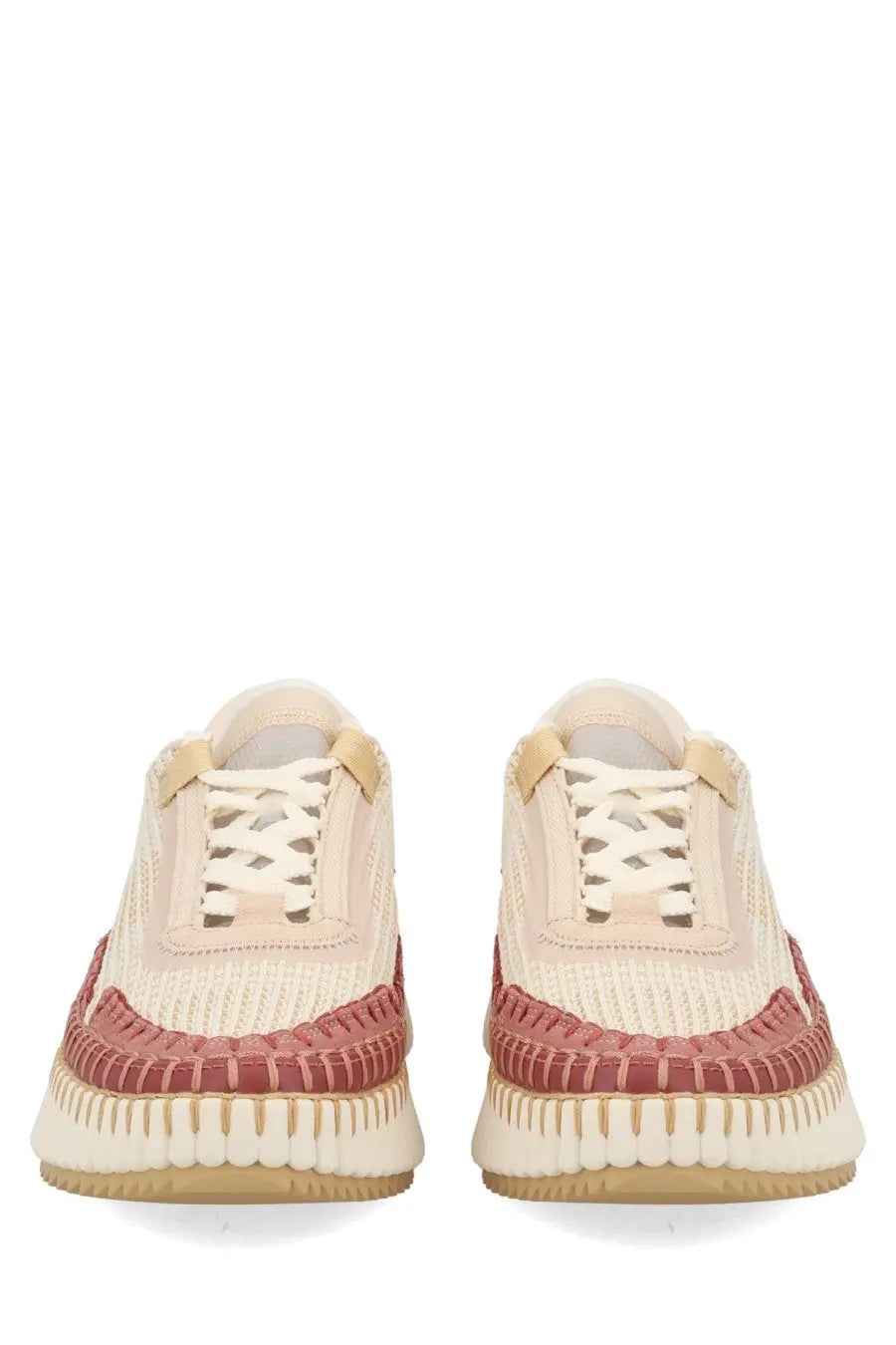 Chloé Women's Sneaker Nama Beige, view 3