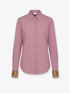 Dries Van Noten Women's Chloris Cotton Shirt Pink