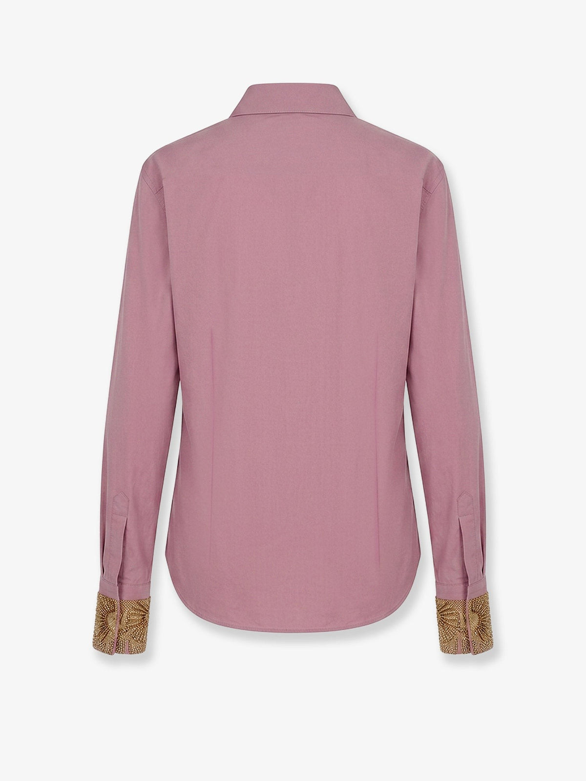 Dries Van Noten Women's Chloris Cotton Shirt Pink