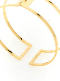 Elisabetta Franchi Chocker Necklace Gold