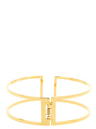 Elisabetta Franchi Chocker Necklace Gold, view 2