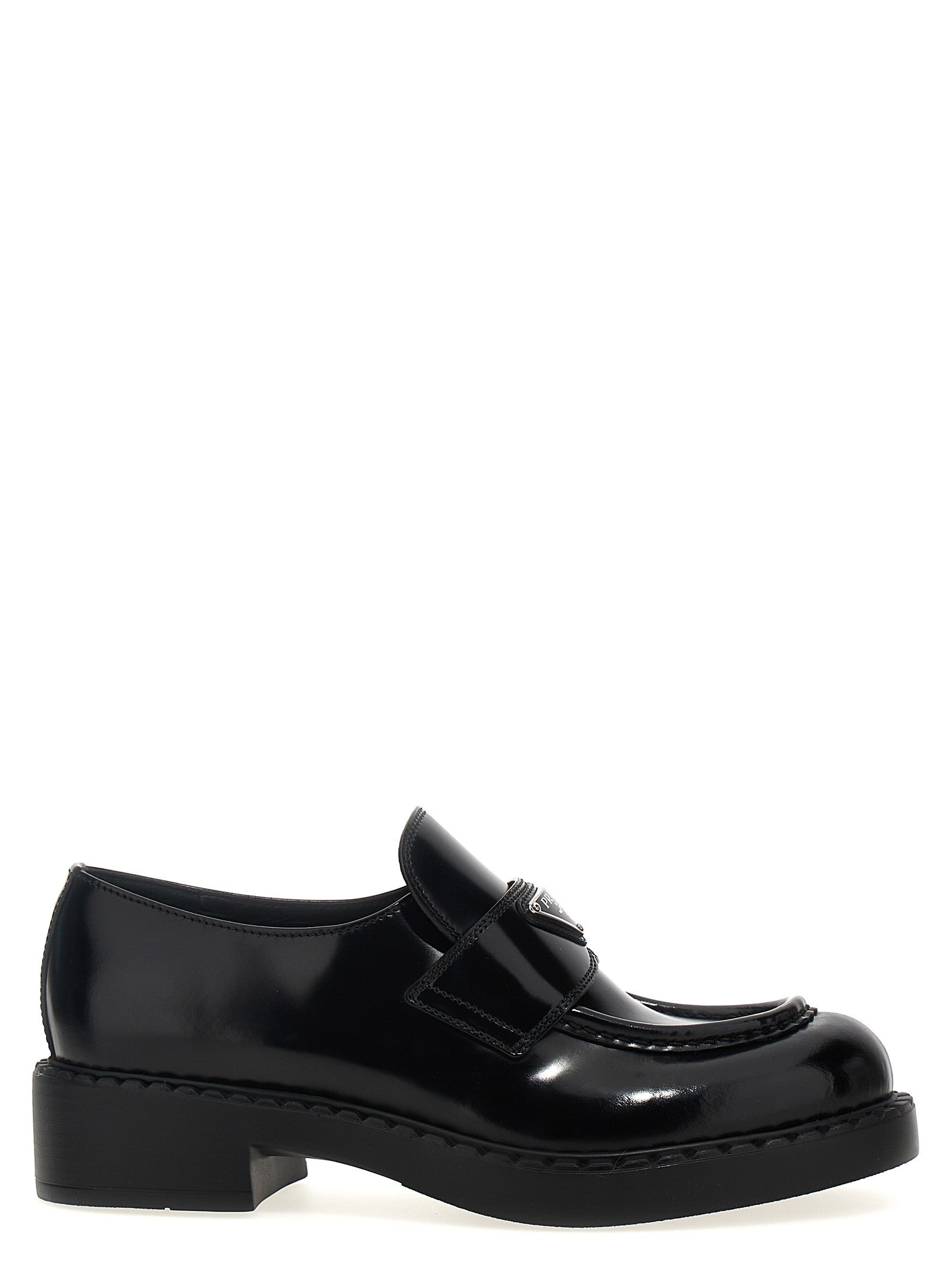 PRADA Chocolate Loafers Black