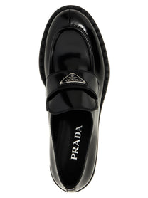 PRADA Chocolate Loafers Black