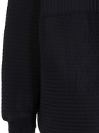 KHRISJOY Chore Quilted Stripes Down Jacket Blue, view 4