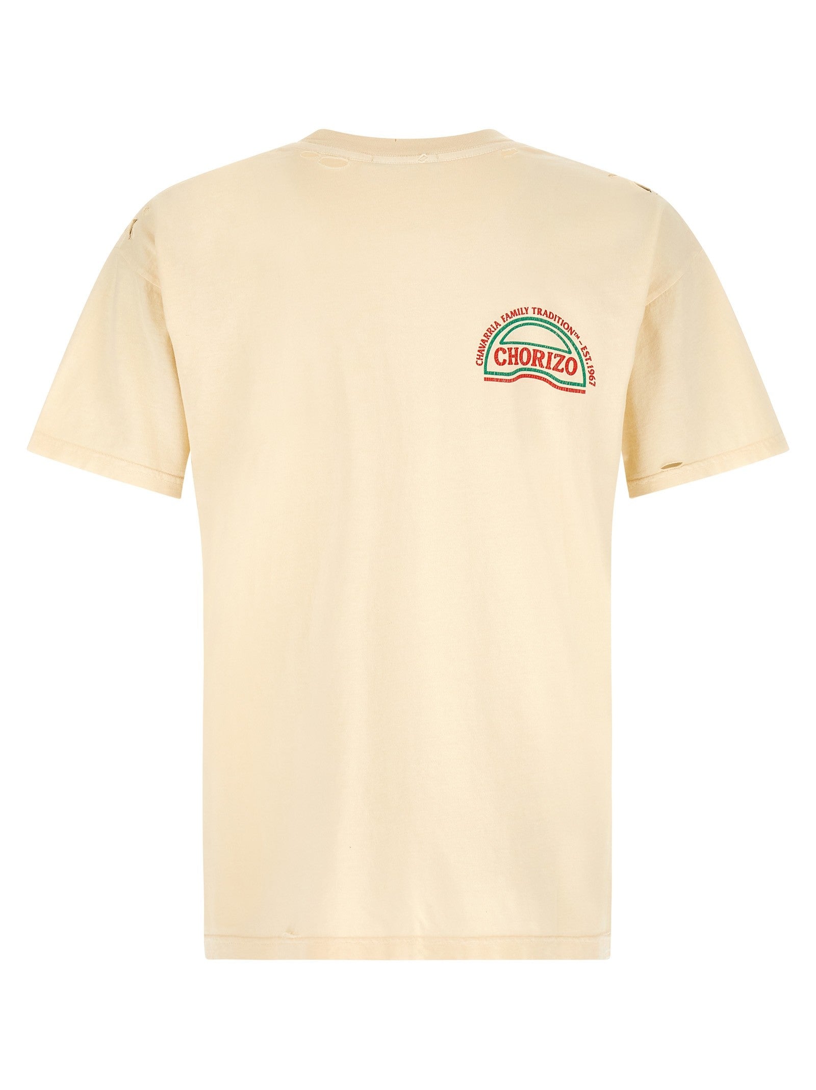 Willy Chavarria Chorizo Easy Tee Shirt Beige