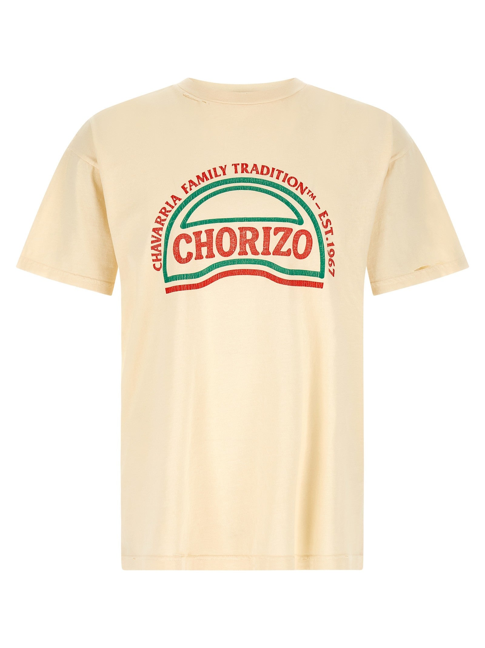 Willy Chavarria Chorizo Easy Tee Shirt Beige