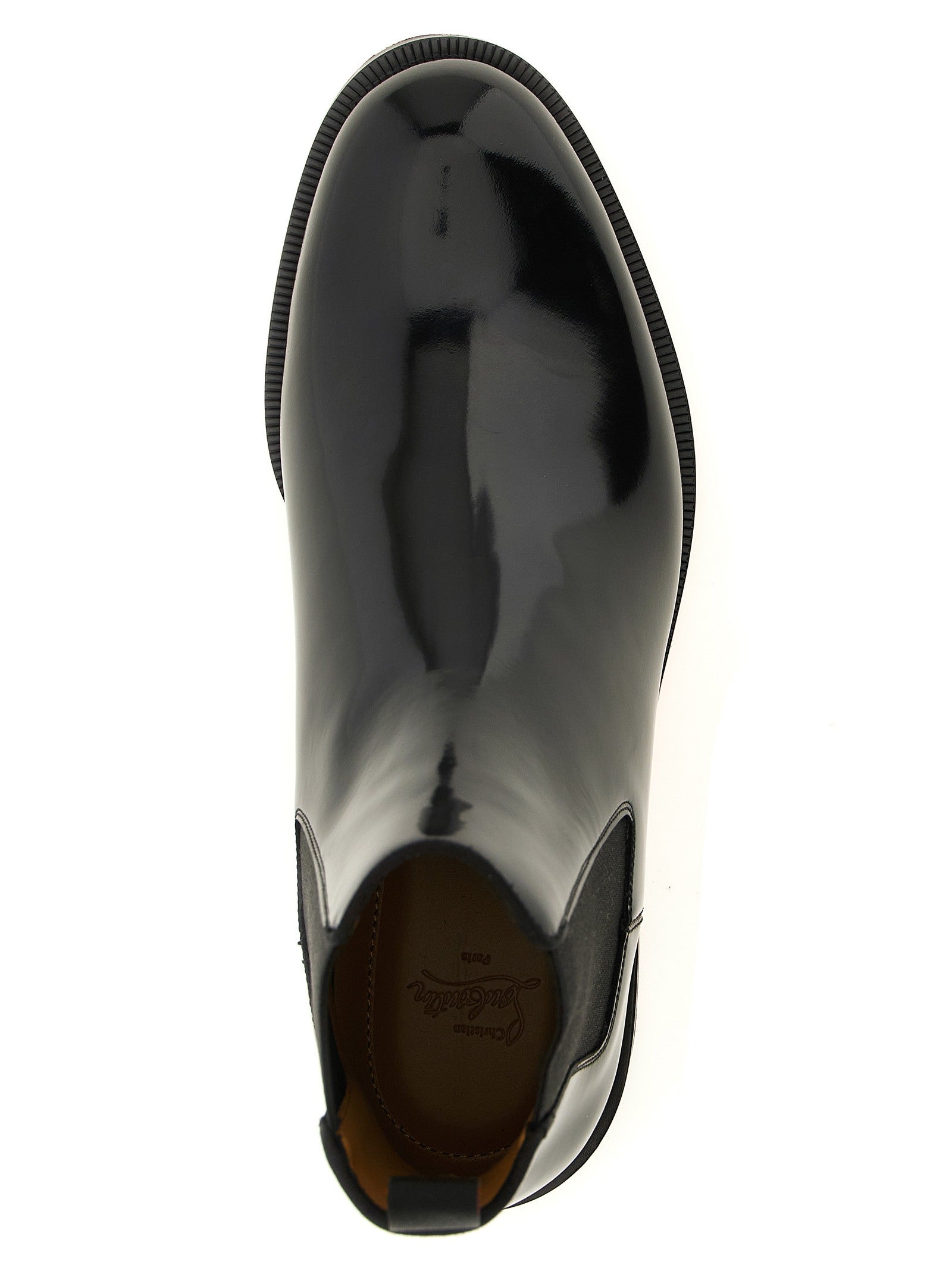 Christian Louboutin Choucair Boot Chelsea Ankle Boots Black
