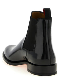 Christian Louboutin Choucair Boot Chelsea Ankle Boots Black