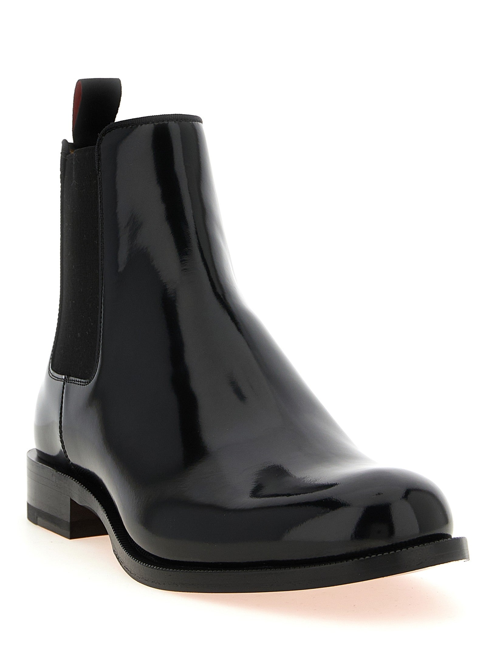 Christian Louboutin Choucair Boot Chelsea Ankle Boots Black