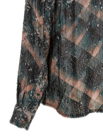 Dries Van Noten Chowy Emb Shirt Green