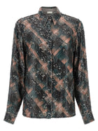 Dries Van Noten Chowy Emb Shirt Green