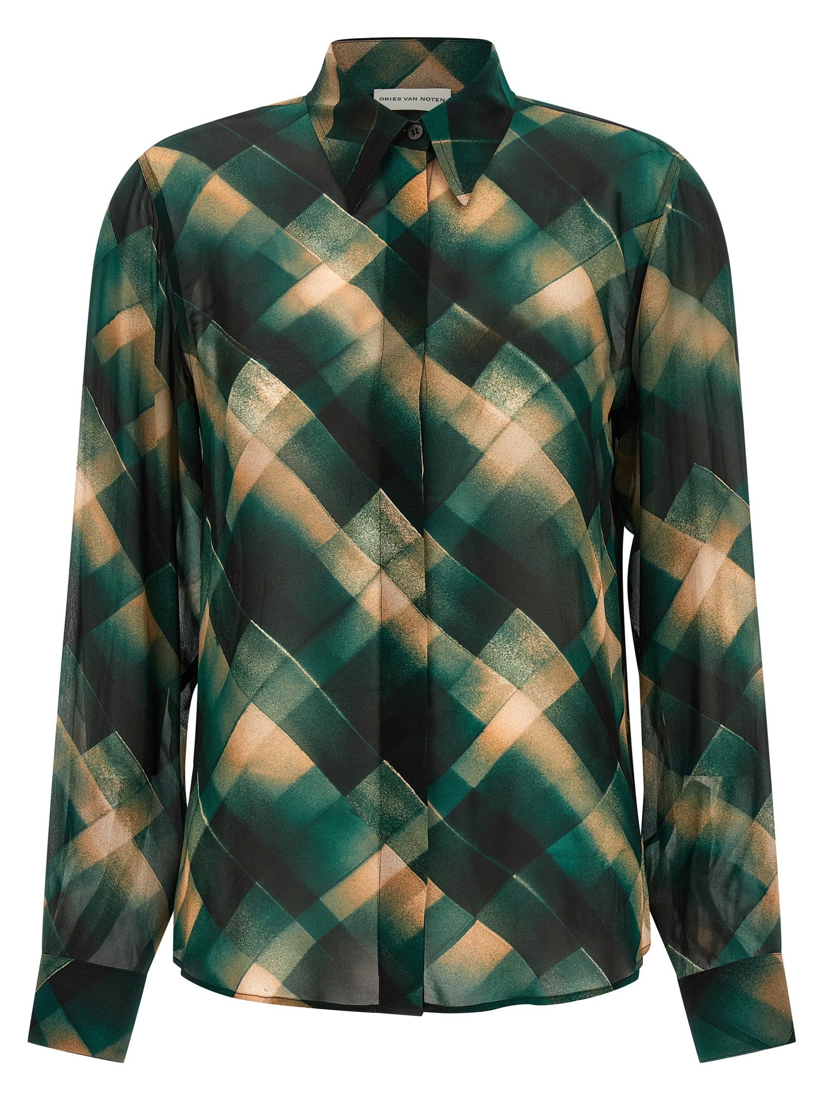 Dries Van Noten Chowy Shirt Gold