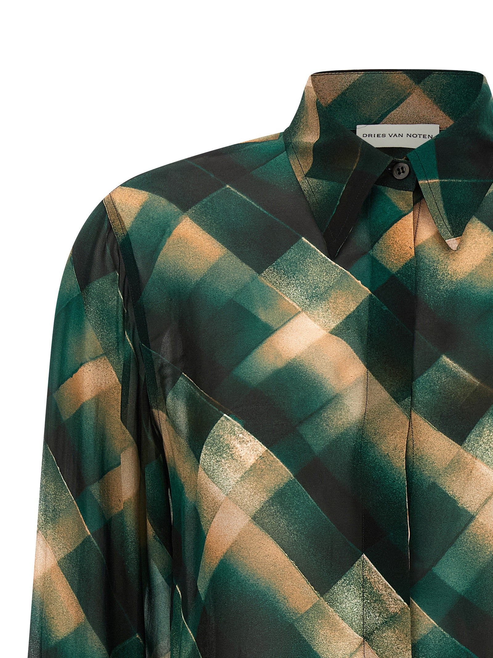 Dries Van Noten Chowy Shirt Gold