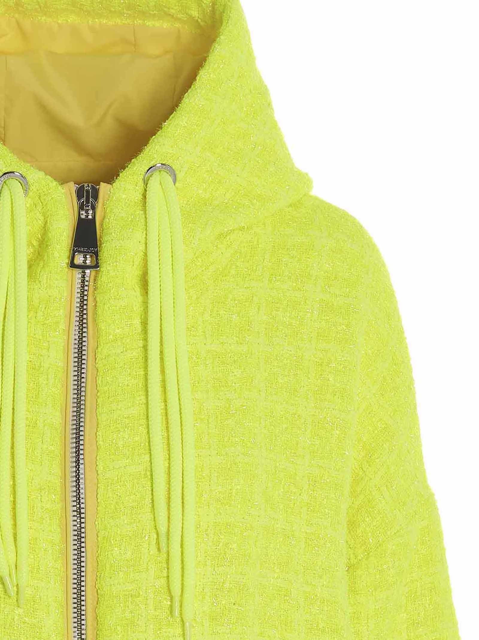 KHRISJOY Chris Windbreaker Tweed Jacket Yellow