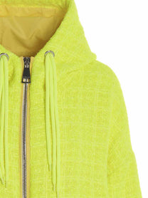 KHRISJOY Chris Windbreaker Tweed Jacket Yellow