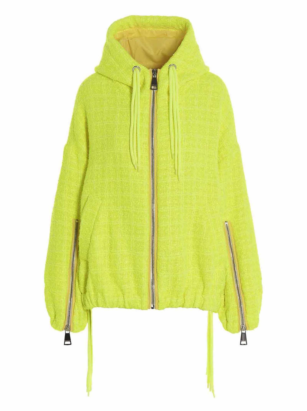 KHRISJOY Chris Windbreaker Tweed Jacket Yellow