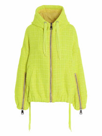KHRISJOY Chris Windbreaker Tweed Jacket Yellow
