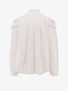 Isabel Marant Étoile Women's Christa Cotton and Viscose Shirt White, view 2