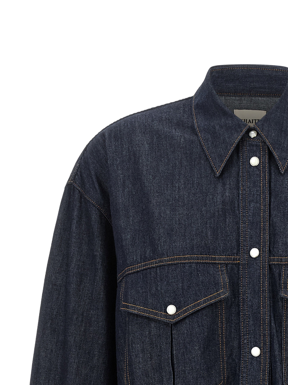 Khaite Christensen Shirt Blue, view 3