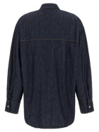 Khaite Christensen Shirt Blue, view 2
