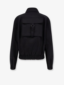 Dior Men's Christian Dior Couture Cotton Blend Satin Jacket Black Dior