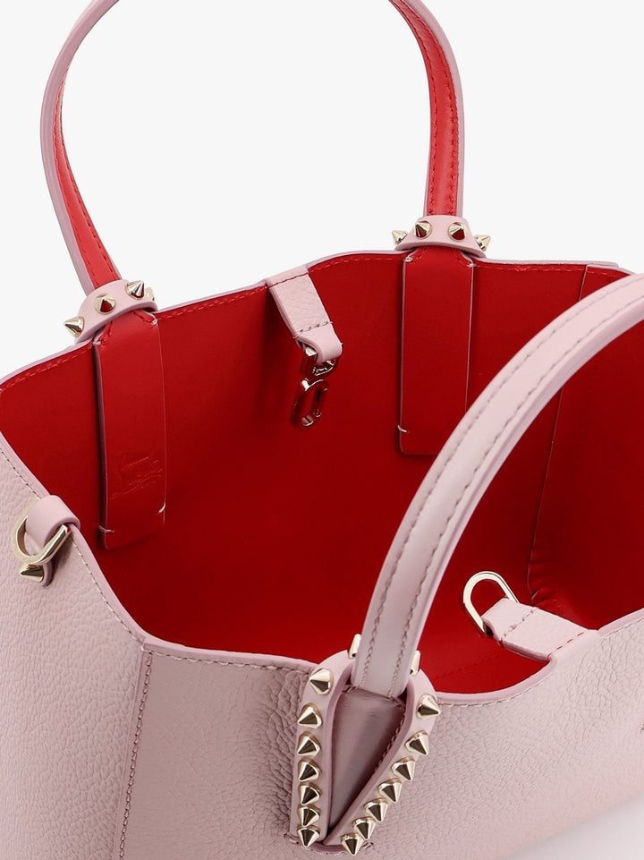 CHRISTIAN LOUBOUTIN - Cabata Leather Handbag With Studs - Home->Woman->Bags->Handbags