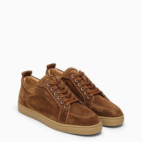 Christian Louboutin - Christian Louboutin Brown suede trainer - Sneakers