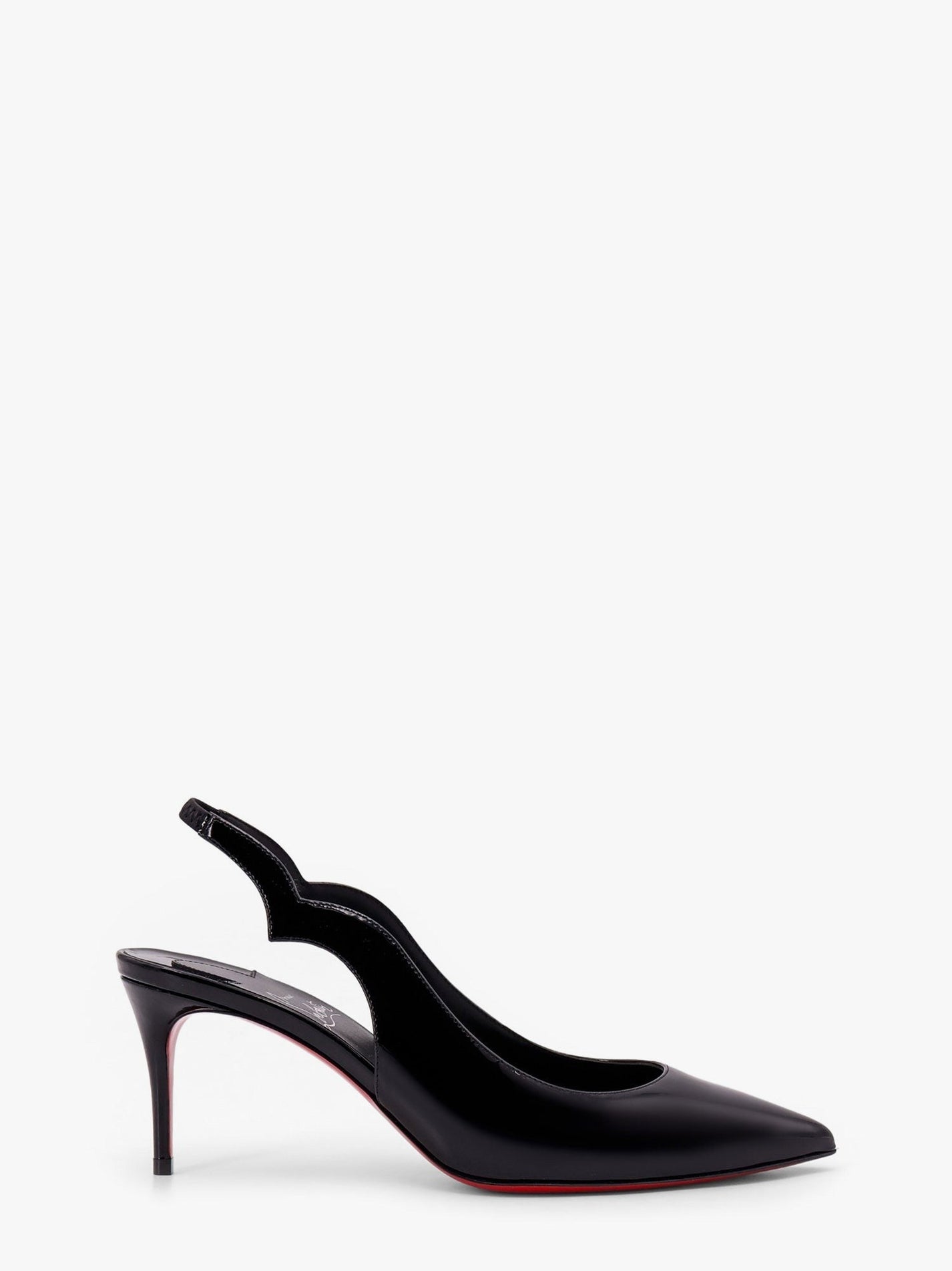 CHRISTIAN LOUBOUTIN - Hot Chick Patent Leather Slingback - Home-&gt;Woman-&gt;Shoes-&gt;Pumps