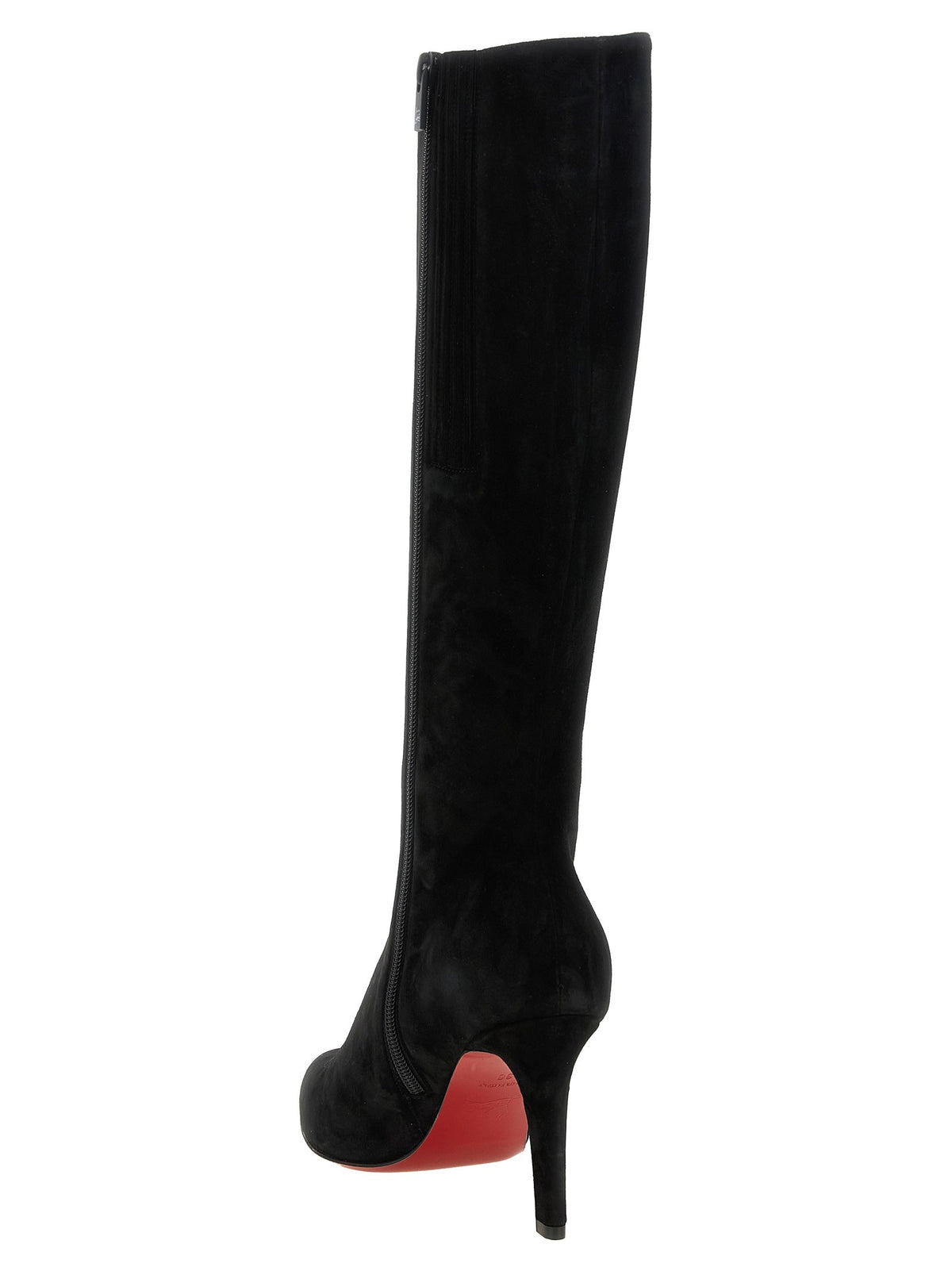 Christian Louboutin Fannylove Tight Botta Boots Black, view 3