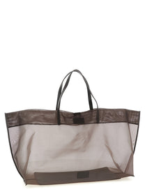 Staud Christos Large Shopping Bag Brown