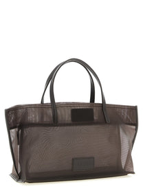 Staud Christos Mini Shopping Bag Brown