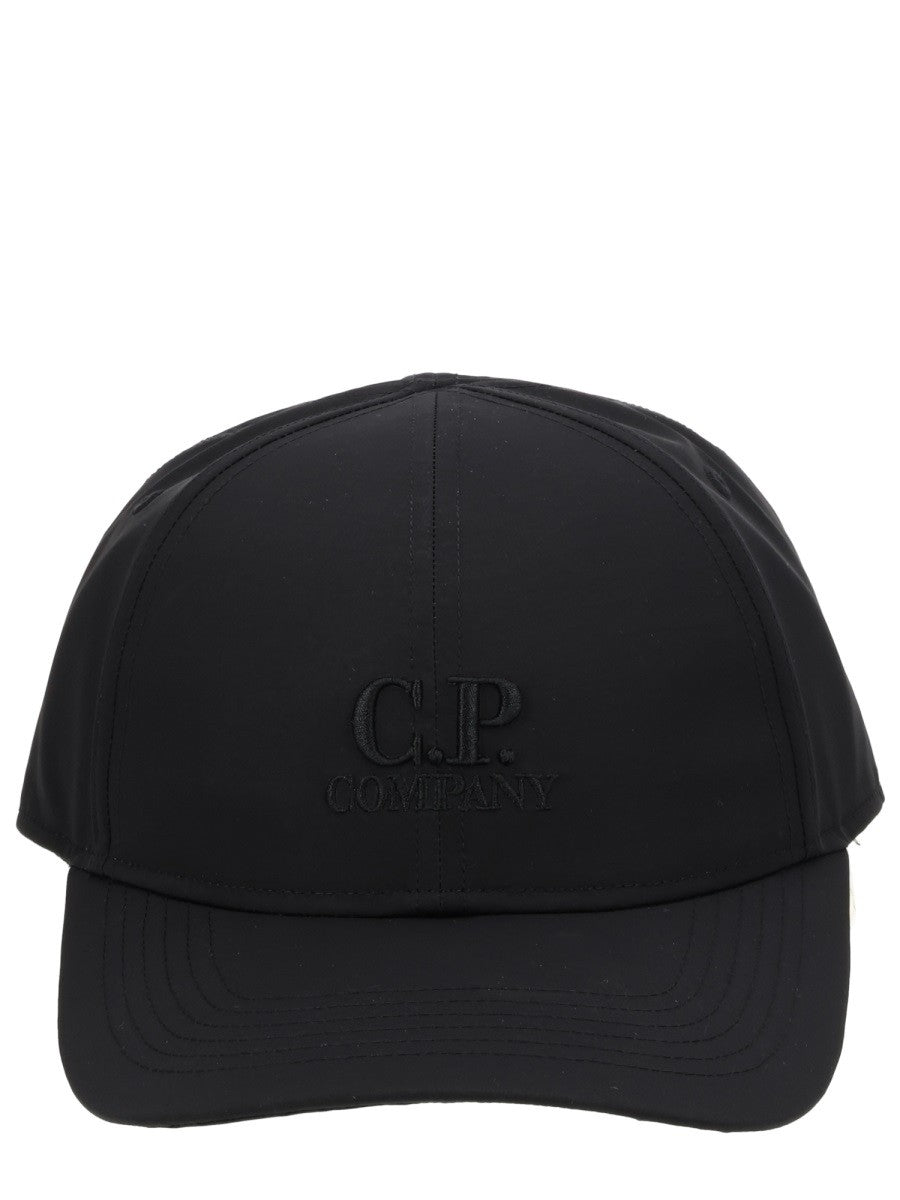 C.P. Company Men's Chrome Baseball Cap Black