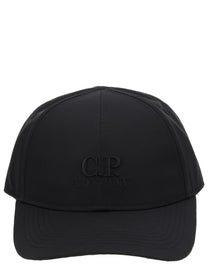 C.P. Company Men's Chrome Baseball Cap Black