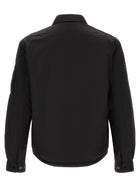 C.P. Company Chrome Padded Button Overshirt Black, view 2