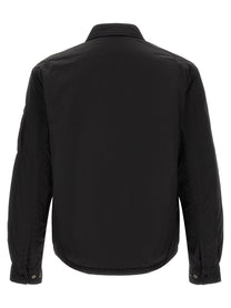 C.P. Company Chrome Padded Button Overshirt Black