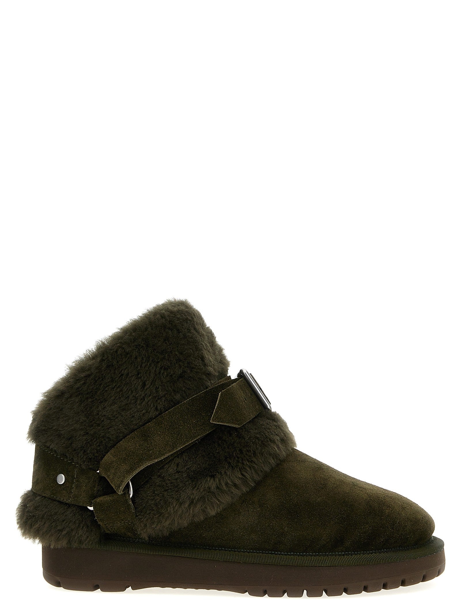 Burberry Chubby Ankle Boots Green