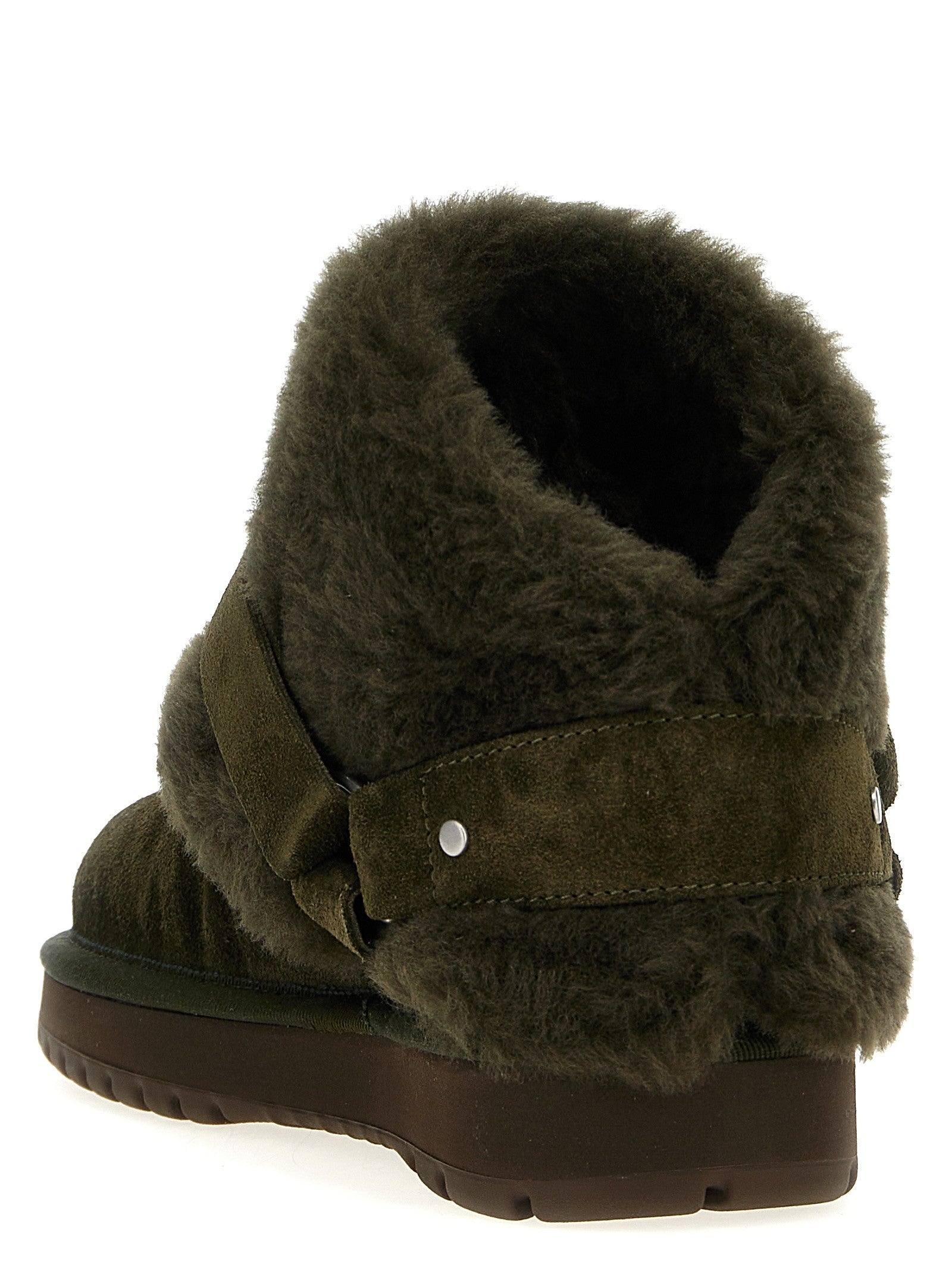 Burberry Chubby Ankle Boots Green