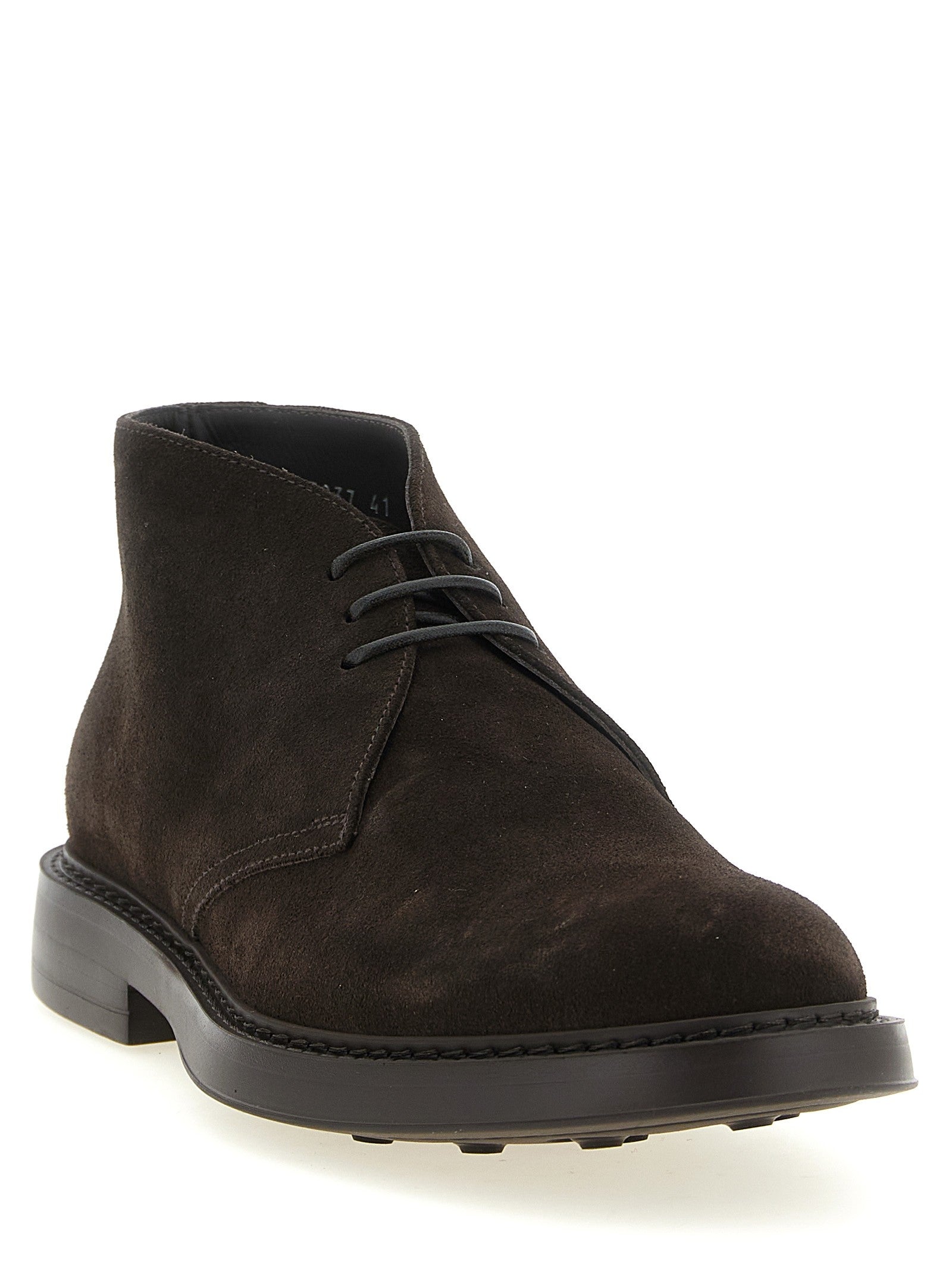 Doucal's Men's Suede Lace Gold