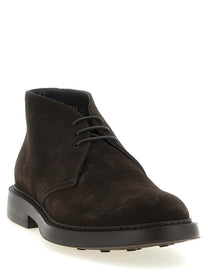 Doucal's Men's Suede Lace Gold