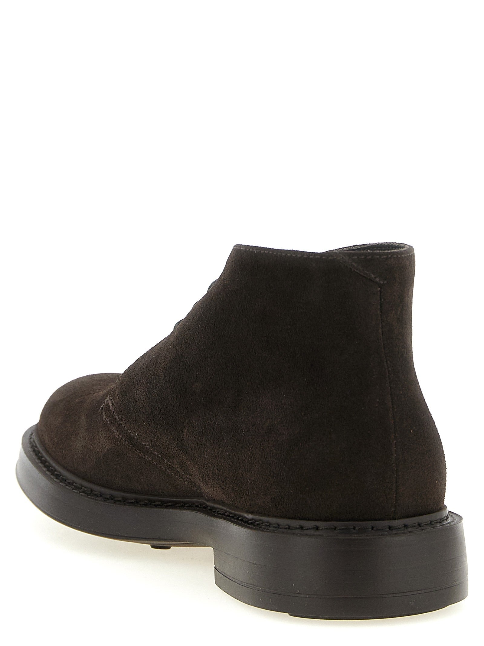 Doucal's Men's Suede Lace Gold