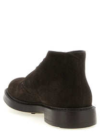 Doucal's Men's Suede Lace Gold