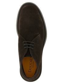 Doucal's Men's Suede Lace Gold