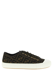 Fendi Chunky Sneakers Brown