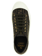 Fendi Chunky Sneakers Brown, view 4