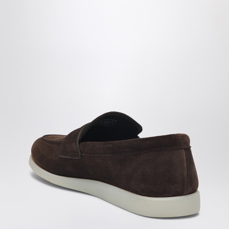 Church’’s - Church’’s Moccasin Otford in brown suede - Women’s Shoes